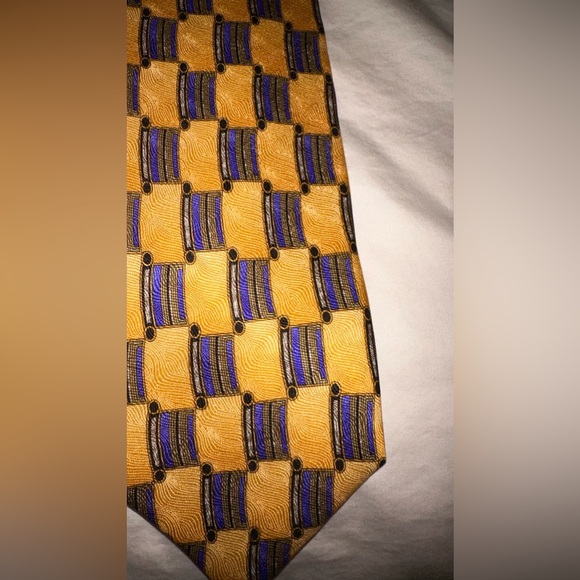 Robert Talbott Stufio extra long tie 100% silk - Picture 2 of 3